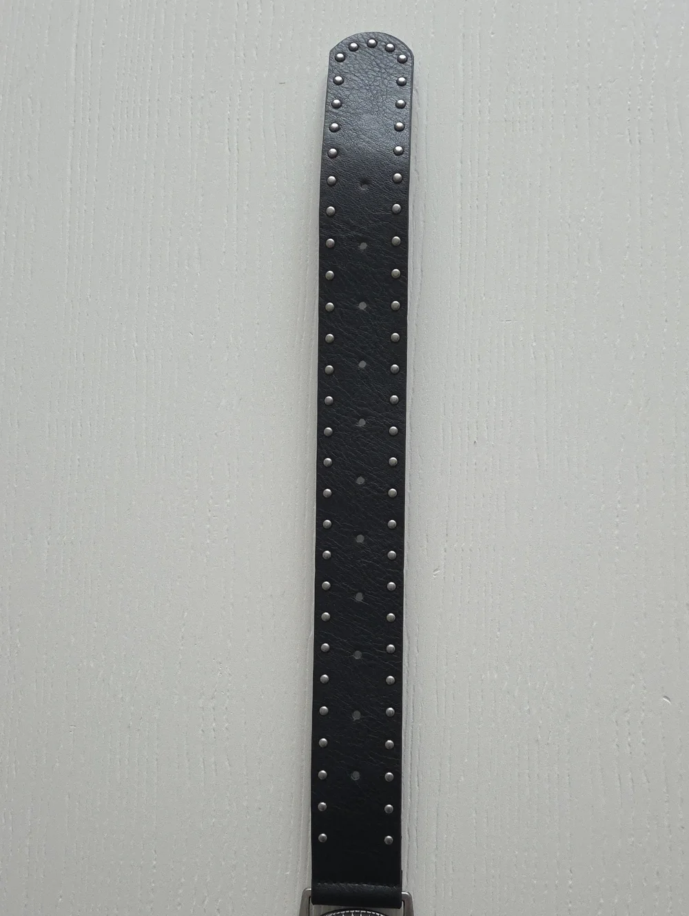 Black Belt with Decorative Silver Studs